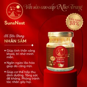 Tổ Yến Chưng Nhân Sâm